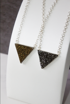 Trinity's Krushed Druzy Necklace-Chain Necklaces-Krush Kandy, Women's Online Fashion Boutique Located in Phoenix, Arizona (Scottsdale Area)