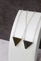 Trinity's Krushed Druzy Necklace-Chain Necklaces-Krush Kandy, Women's Online Fashion Boutique Located in Phoenix, Arizona (Scottsdale Area)