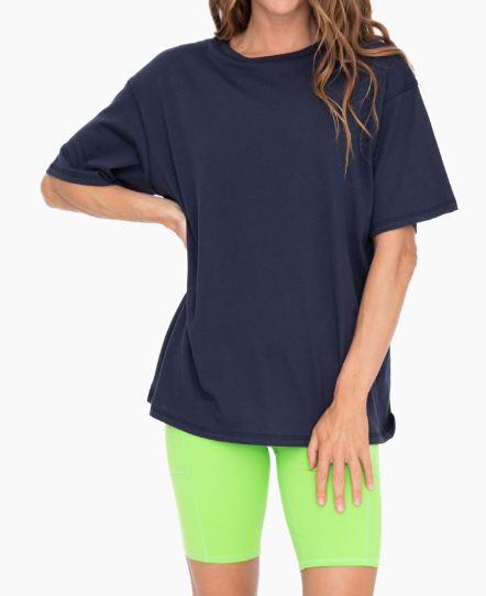 Naturally Cozy Oraganic Cotton Boyfriend Tee-Tops-Krush Kandy, Women's Online Fashion Boutique Located in Phoenix, Arizona (Scottsdale Area)