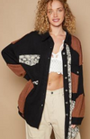 Floral Print Front Pockets Button Down Sweater-Krush Kandy, Women's Online Fashion Boutique Located in Phoenix, Arizona (Scottsdale Area)
