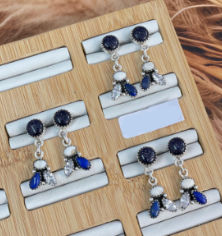 Moonlight Shine Stone Earrings-Stud Earrings-Krush Kandy, Women's Online Fashion Boutique Located in Phoenix, Arizona (Scottsdale Area)