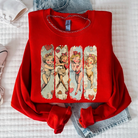 Valentines Vintage Cupid Graphic Sweatshirt-Graphic Tees-Krush Kandy, Women's Online Fashion Boutique Located in Phoenix, Arizona (Scottsdale Area)