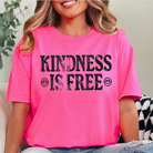 Kindness Is Free Graphic Tee-Graphic Tees-Krush Kandy, Women's Online Fashion Boutique Located in Phoenix, Arizona (Scottsdale Area)