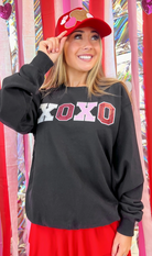 Xoxo Sequin Valentine Graphic Sweatshirt-Graphic Tees-Krush Kandy, Women's Online Fashion Boutique Located in Phoenix, Arizona (Scottsdale Area)