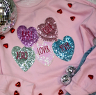 Candy Hearts Graphic Sweatshirt-Graphic Tees-Krush Kandy, Women's Online Fashion Boutique Located in Phoenix, Arizona (Scottsdale Area)