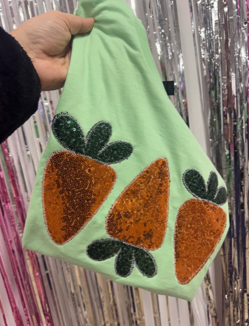 Sparkle Carrot Patch Tee-Graphic Tees-Krush Kandy, Women's Online Fashion Boutique Located in Phoenix, Arizona (Scottsdale Area)