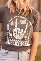 Motherhood Rocks Graphic Tee-Graphic Tees-Krush Kandy, Women's Online Fashion Boutique Located in Phoenix, Arizona (Scottsdale Area)