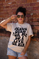 Live for Him Graphic Tee-Graphic Tees-Krush Kandy, Women's Online Fashion Boutique Located in Phoenix, Arizona (Scottsdale Area)