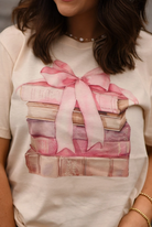 Bookish Bliss Tee-Graphic Tees-Krush Kandy, Women's Online Fashion Boutique Located in Phoenix, Arizona (Scottsdale Area)