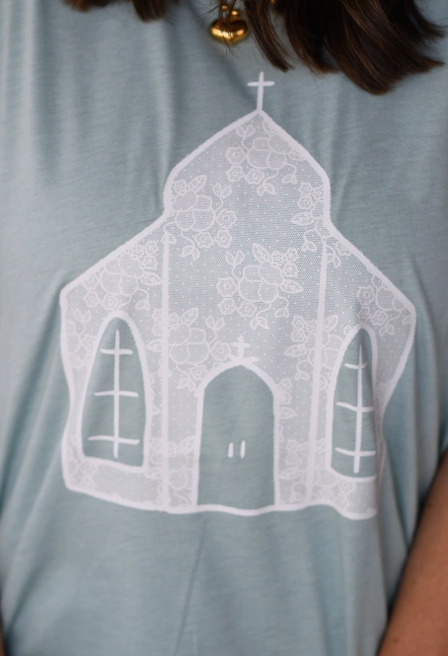 Sunday Best Church Tee-Graphic Tees-Krush Kandy, Women's Online Fashion Boutique Located in Phoenix, Arizona (Scottsdale Area)