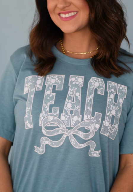 Teach with Grace Graphic Tee-Graphic Tees-Krush Kandy, Women's Online Fashion Boutique Located in Phoenix, Arizona (Scottsdale Area)