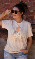 Wildflower Breeze Graphic Tee-Graphic Tees-Krush Kandy, Women's Online Fashion Boutique Located in Phoenix, Arizona (Scottsdale Area)