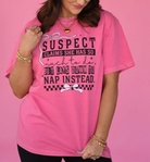 Suspect Nap Queen Tee-Graphic Tees-Krush Kandy, Women's Online Fashion Boutique Located in Phoenix, Arizona (Scottsdale Area)