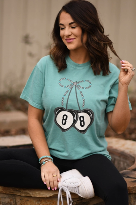 Lucky 88 Graphic Tee-Graphic Tees-Krush Kandy, Women's Online Fashion Boutique Located in Phoenix, Arizona (Scottsdale Area)