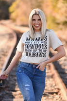 Mamas Don’t Let Your Cowboys Tee-Graphic Tees-Krush Kandy, Women's Online Fashion Boutique Located in Phoenix, Arizona (Scottsdale Area)