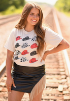 Cowgirl Hat Party Tee-Graphic Tees-Krush Kandy, Women's Online Fashion Boutique Located in Phoenix, Arizona (Scottsdale Area)