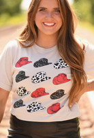 Cowgirl Hat Party Tee-Graphic Tees-Krush Kandy, Women's Online Fashion Boutique Located in Phoenix, Arizona (Scottsdale Area)