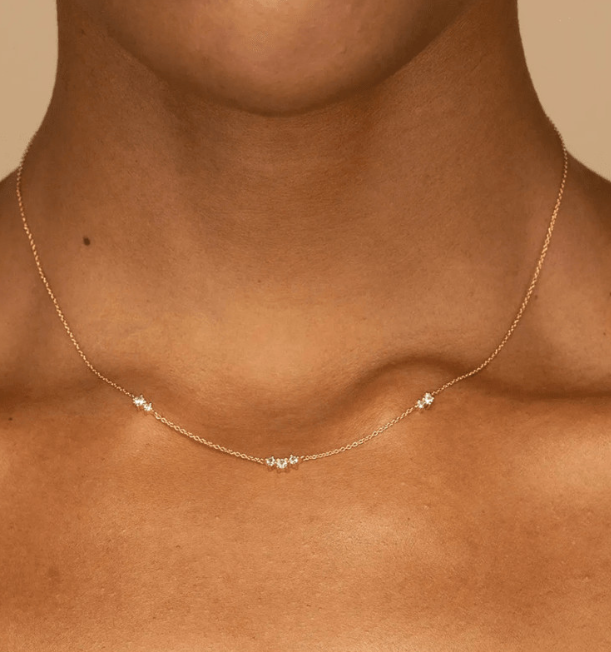 Dainty Crystal Dreamer Necklace-Necklaces-Krush Kandy, Women's Online Fashion Boutique Located in Phoenix, Arizona (Scottsdale Area)