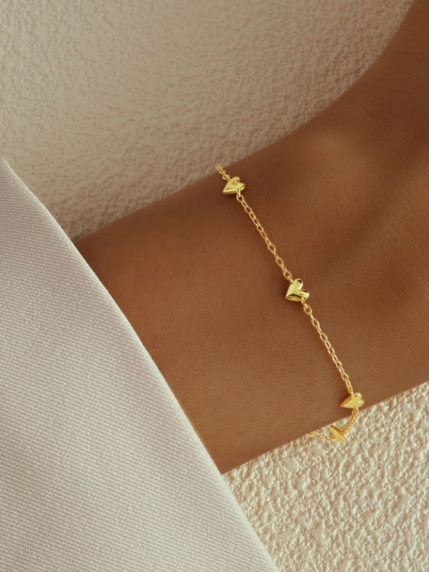 Little Links of Love Bracelet-Bracelets-Krush Kandy, Women's Online Fashion Boutique Located in Phoenix, Arizona (Scottsdale Area)