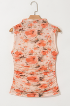 Sweet Magnolia Mesh Tank Top-Tops-Krush Kandy, Women's Online Fashion Boutique Located in Phoenix, Arizona (Scottsdale Area)