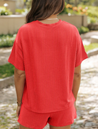 Glitter Flag Patched Short Set-2 Piece Outfit Sets-Krush Kandy, Women's Online Fashion Boutique Located in Phoenix, Arizona (Scottsdale Area)