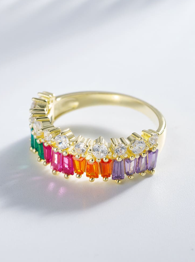 Geometric Dainty Band Ring-Ring-Krush Kandy, Women's Online Fashion Boutique Located in Phoenix, Arizona (Scottsdale Area)