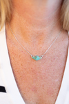 Lovely Turquoise Slabs-Necklaces-Krush Kandy, Women's Online Fashion Boutique Located in Phoenix, Arizona (Scottsdale Area)