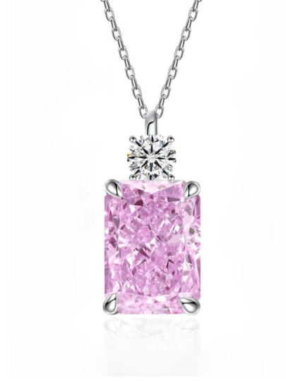 High Carbon Diamond Geometric Lux Necklace-Necklaces-Krush Kandy, Women's Online Fashion Boutique Located in Phoenix, Arizona (Scottsdale Area)