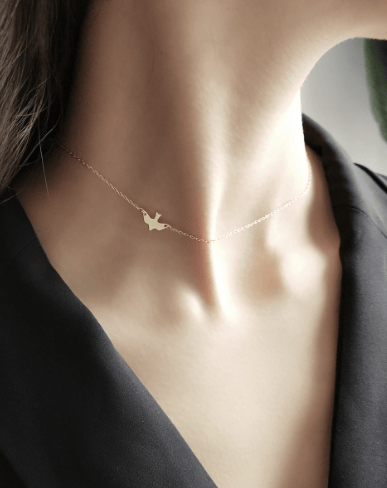 Free Bird Minimalist Necklace-Necklaces-Krush Kandy, Women's Online Fashion Boutique Located in Phoenix, Arizona (Scottsdale Area)