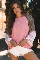 Boho Vibes Raglan Top-Tops-Krush Kandy, Women's Online Fashion Boutique Located in Phoenix, Arizona (Scottsdale Area)