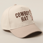 Cowboy Hat Cactus Heart Embroidery Trucker Hat-Accessories-Krush Kandy, Women's Online Fashion Boutique Located in Phoenix, Arizona (Scottsdale Area)