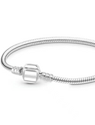 Sterling Silver Snake Minimalist Link Bracelet-Jewelry-Krush Kandy, Women's Online Fashion Boutique Located in Phoenix, Arizona (Scottsdale Area)