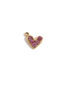 Little Gold Heart Charm-Jewelry-Krush Kandy, Women's Online Fashion Boutique Located in Phoenix, Arizona (Scottsdale Area)