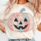 Patchwork Pumpkin Tee-Graphic Tees-Krush Kandy, Women's Online Fashion Boutique Located in Phoenix, Arizona (Scottsdale Area)