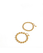 Simply Beaded Stainless Steel Bracelets-Jewelry-Krush Kandy, Women's Online Fashion Boutique Located in Phoenix, Arizona (Scottsdale Area)