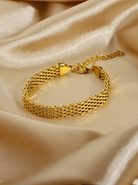 Stainless Steel Geometric Trend Link Bracelet-Jewelry-Krush Kandy, Women's Online Fashion Boutique Located in Phoenix, Arizona (Scottsdale Area)