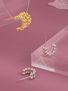 Sterling Silver Mini Double Pronged Stud Earrings-Jewelry-Krush Kandy, Women's Online Fashion Boutique Located in Phoenix, Arizona (Scottsdale Area)