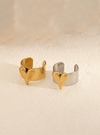 Stainless Steel Heart Minimalist Band Ring-Jewelry-Krush Kandy, Women's Online Fashion Boutique Located in Phoenix, Arizona (Scottsdale Area)
