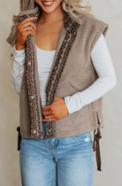 Sherpa Fleece Vest-Vests-Krush Kandy, Women's Online Fashion Boutique Located in Phoenix, Arizona (Scottsdale Area)