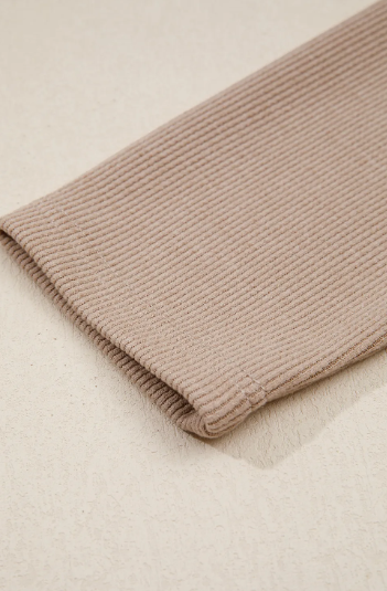 Thermal Textured Drawstring Baggy Hoodie-Hoodies-Krush Kandy, Women's Online Fashion Boutique Located in Phoenix, Arizona (Scottsdale Area)