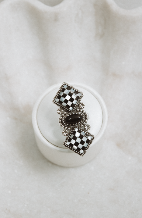 Checkmate Canvas Ring-Crawler Rings-Krush Kandy, Women's Online Fashion Boutique Located in Phoenix, Arizona (Scottsdale Area)