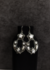 Starry Night Horseshoe Stone Earrings-Stud Earrings-Krush Kandy, Women's Online Fashion Boutique Located in Phoenix, Arizona (Scottsdale Area)
