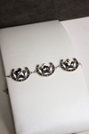 Triple Threat Horseshoe Bracelet-Chain Bracelets-Krush Kandy, Women's Online Fashion Boutique Located in Phoenix, Arizona (Scottsdale Area)