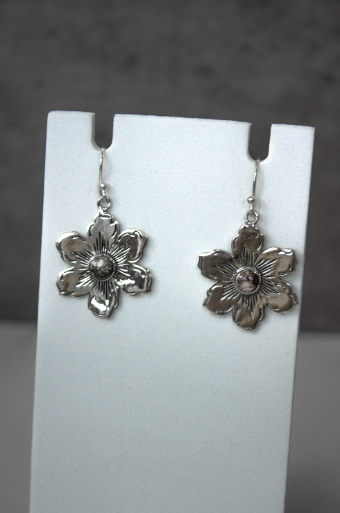 Dangle Summertime Flora Earrings-Drop Earrings-Krush Kandy, Women's Online Fashion Boutique Located in Phoenix, Arizona (Scottsdale Area)