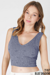 Lace V Neck Tank Top-Tanks-Krush Kandy, Women's Online Fashion Boutique Located in Phoenix, Arizona (Scottsdale Area)