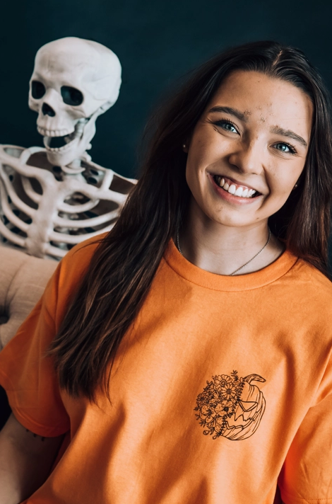 Sorta Sweet Sorta Spooky Graphic Tee-Graphic Tees-Krush Kandy, Women's Online Fashion Boutique Located in Phoenix, Arizona (Scottsdale Area)