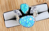 One Of A Kind Opal Rings-Rings-Krush Kandy, Women's Online Fashion Boutique Located in Phoenix, Arizona (Scottsdale Area)