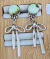 Multi Stone Bow Earrings-Stud Earrings-Krush Kandy, Women's Online Fashion Boutique Located in Phoenix, Arizona (Scottsdale Area)