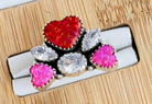 Neon Pink Opal Multi Rings-Rings-Krush Kandy, Women's Online Fashion Boutique Located in Phoenix, Arizona (Scottsdale Area)