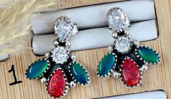 In The Spirit Stone Earrings-Stud Earrings-Krush Kandy, Women's Online Fashion Boutique Located in Phoenix, Arizona (Scottsdale Area)